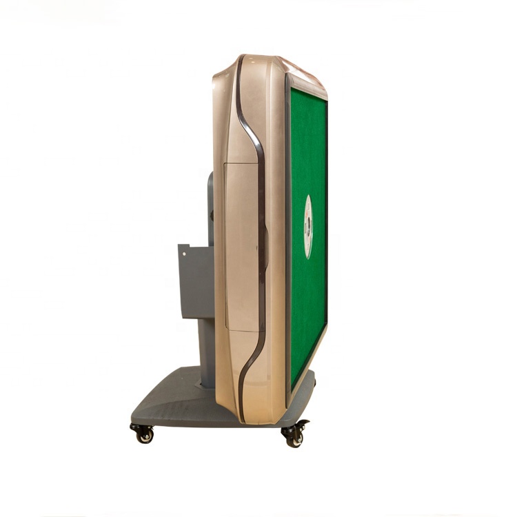 Multi-purpose Champagne Color 2021 Full Mahjong Table Automatic Foldable