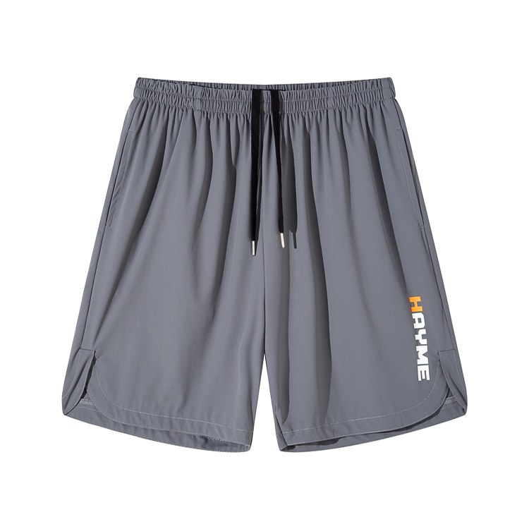 Silk Screen Printing Logo Elastic Spandex Shorts Fitness Workout Jogger Gym Wear Men Shorts