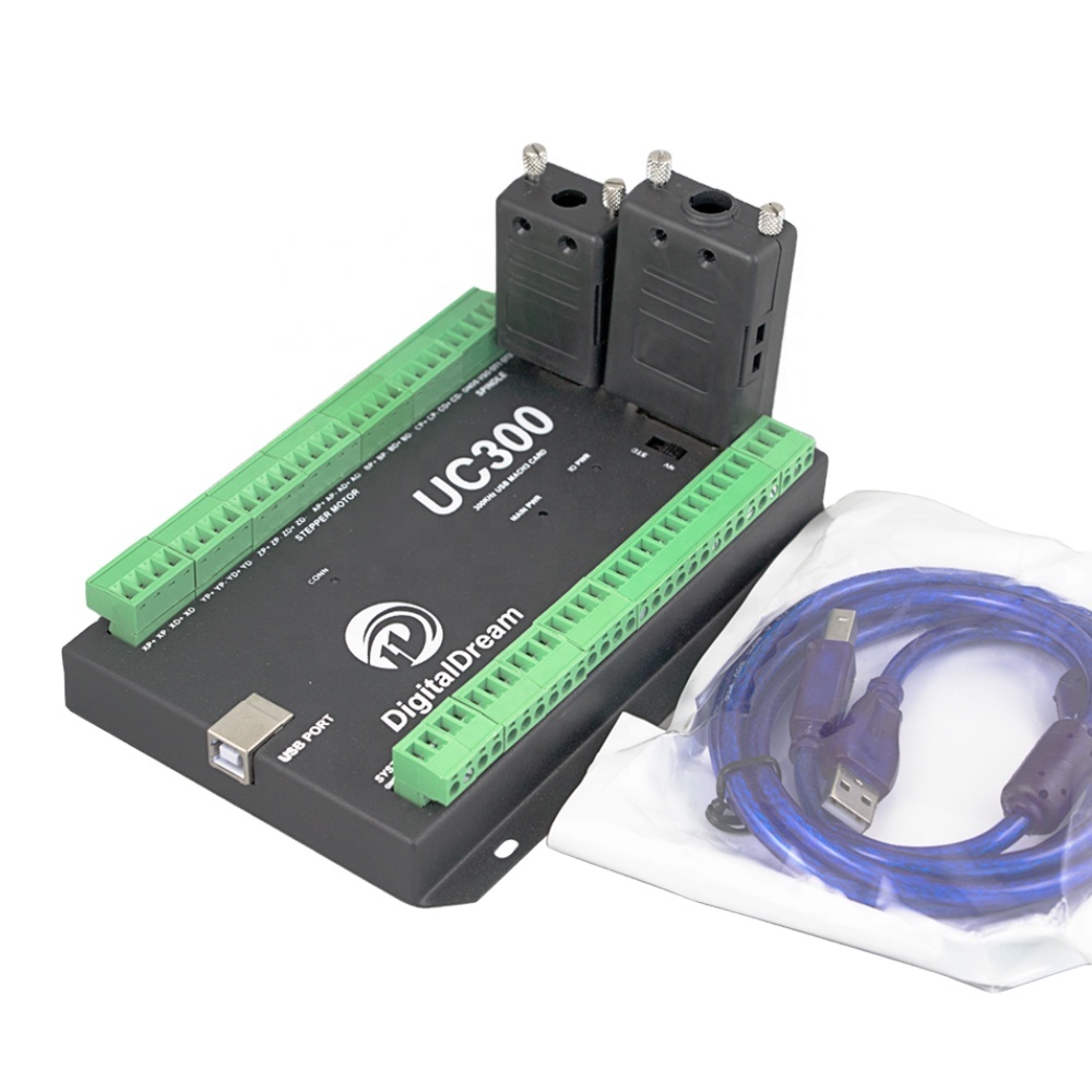 Цифровой мечта UC300 3 оси 300 кГц Mach 3 ЧПУ контроллер движения с usb-связь для фрезерный станок с ЧПУ маршрутизатор машина