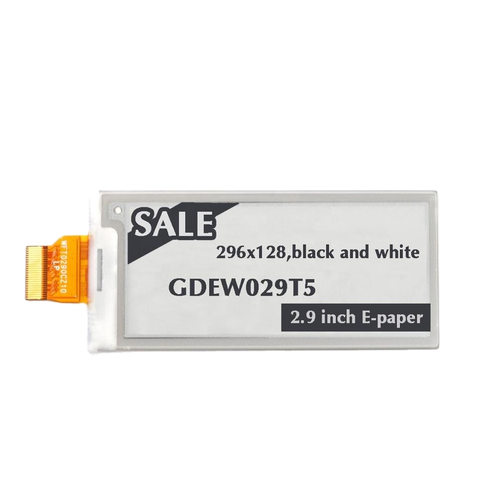 4 Grayscales 2,9 дисплей e-ink поддерживает частичное обновление дисплея epaper