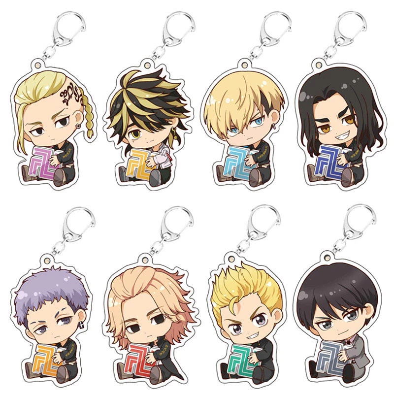 Tokyo Revengers Animation Star Character Pendant Keychain