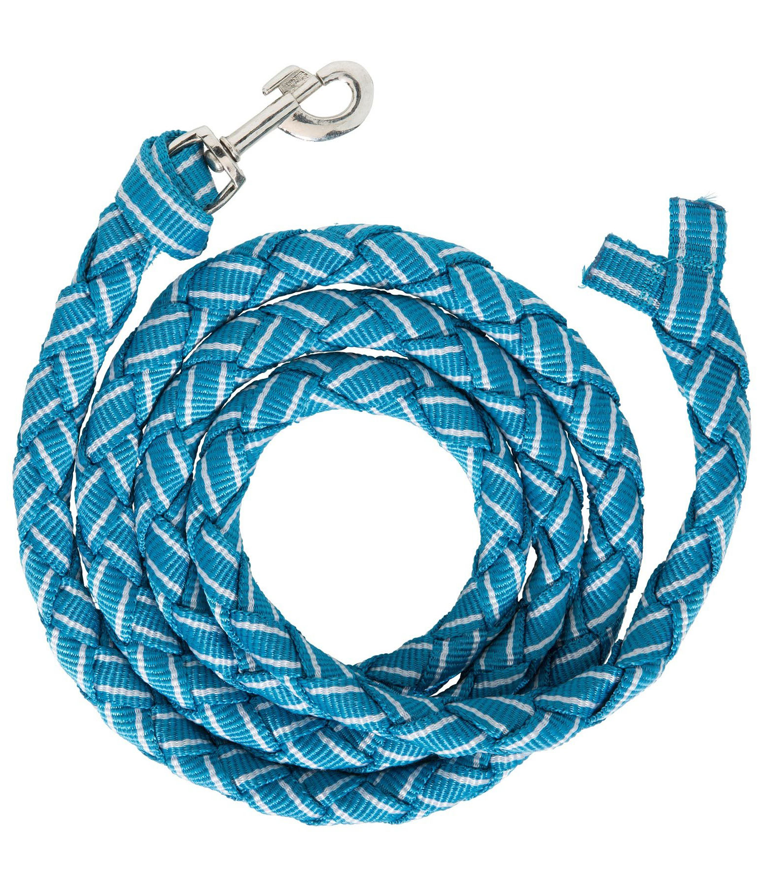 Super Strong Handmade Twisted PP Tape Horse Lead Rope with Stud Snap Bright Zinc Material Equestrian Halter Type