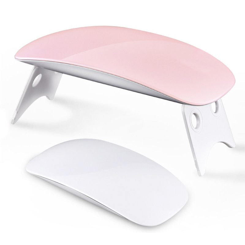 6W UV Lamp Mini Cordless Small Nail Polish Gel UV Light LED Rechargeable Dryer Nail Lamp For Nails