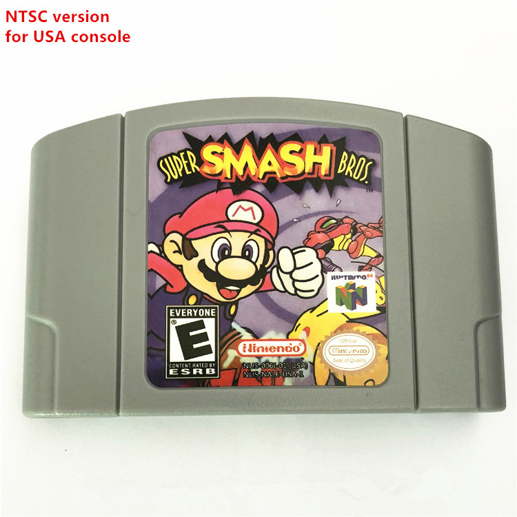N64 игры pal и ntsc English Super smash bros