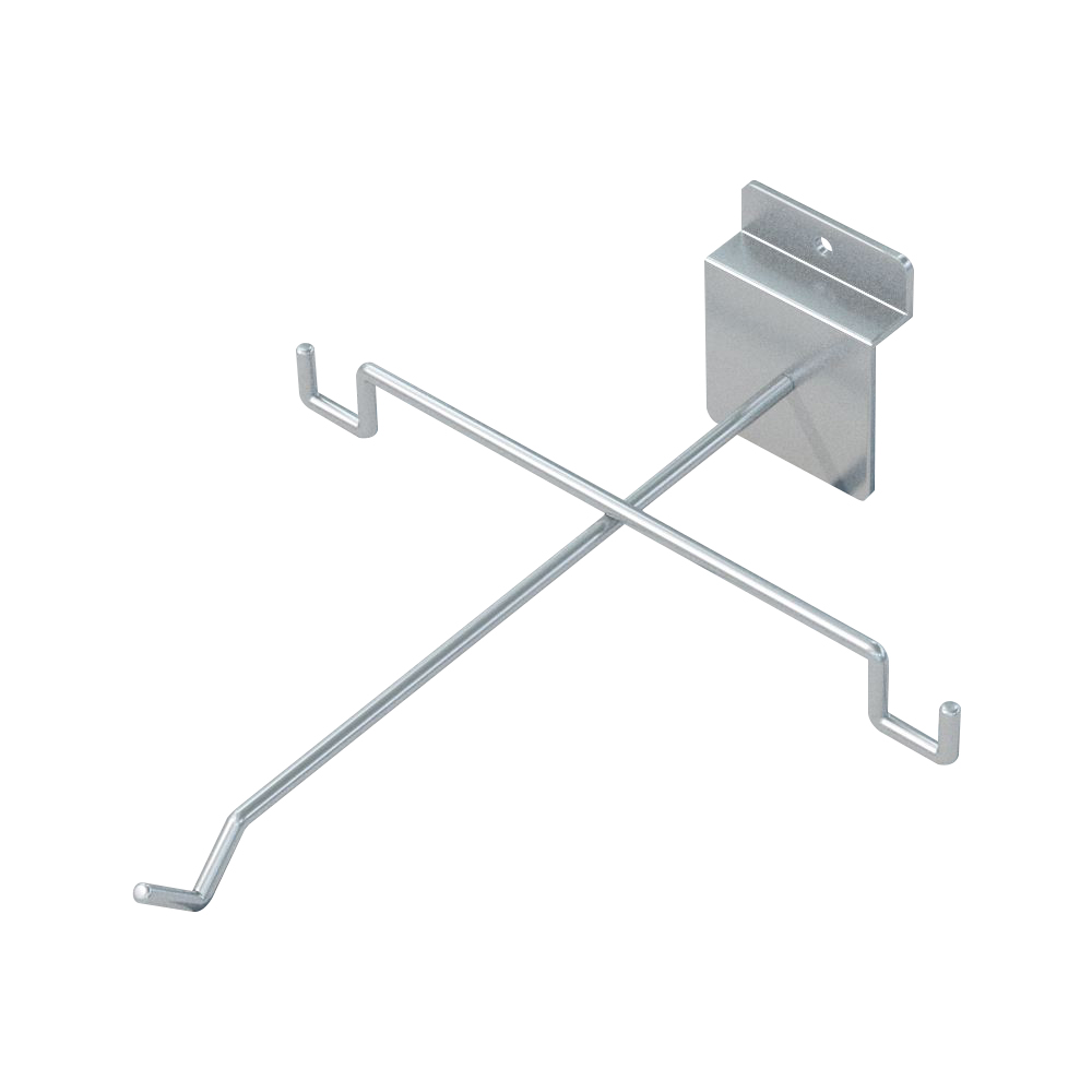 Sales-boosting slatwall eyewear displaying hook