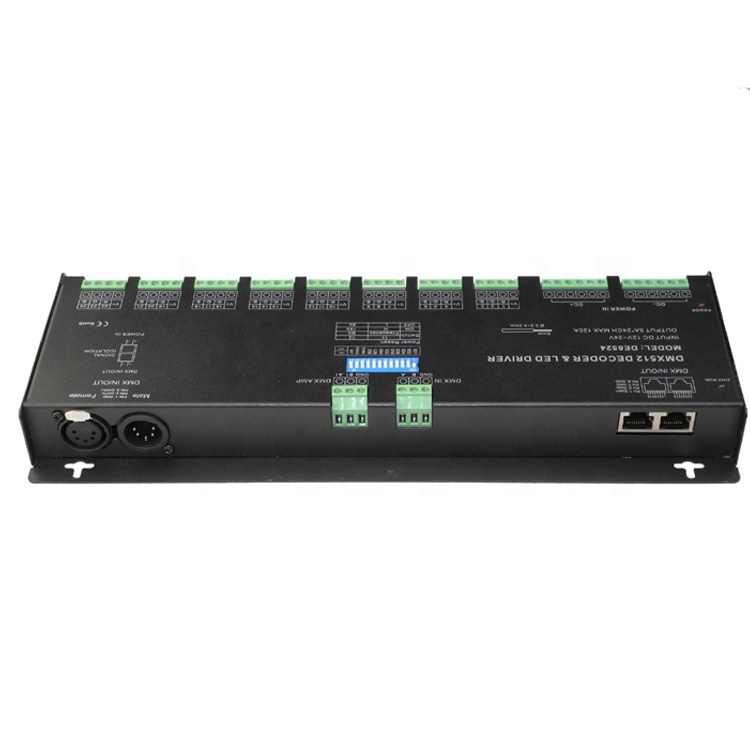Высокое качество, постоянное напряжение DMX512 декодер 24 канала dmx декодер