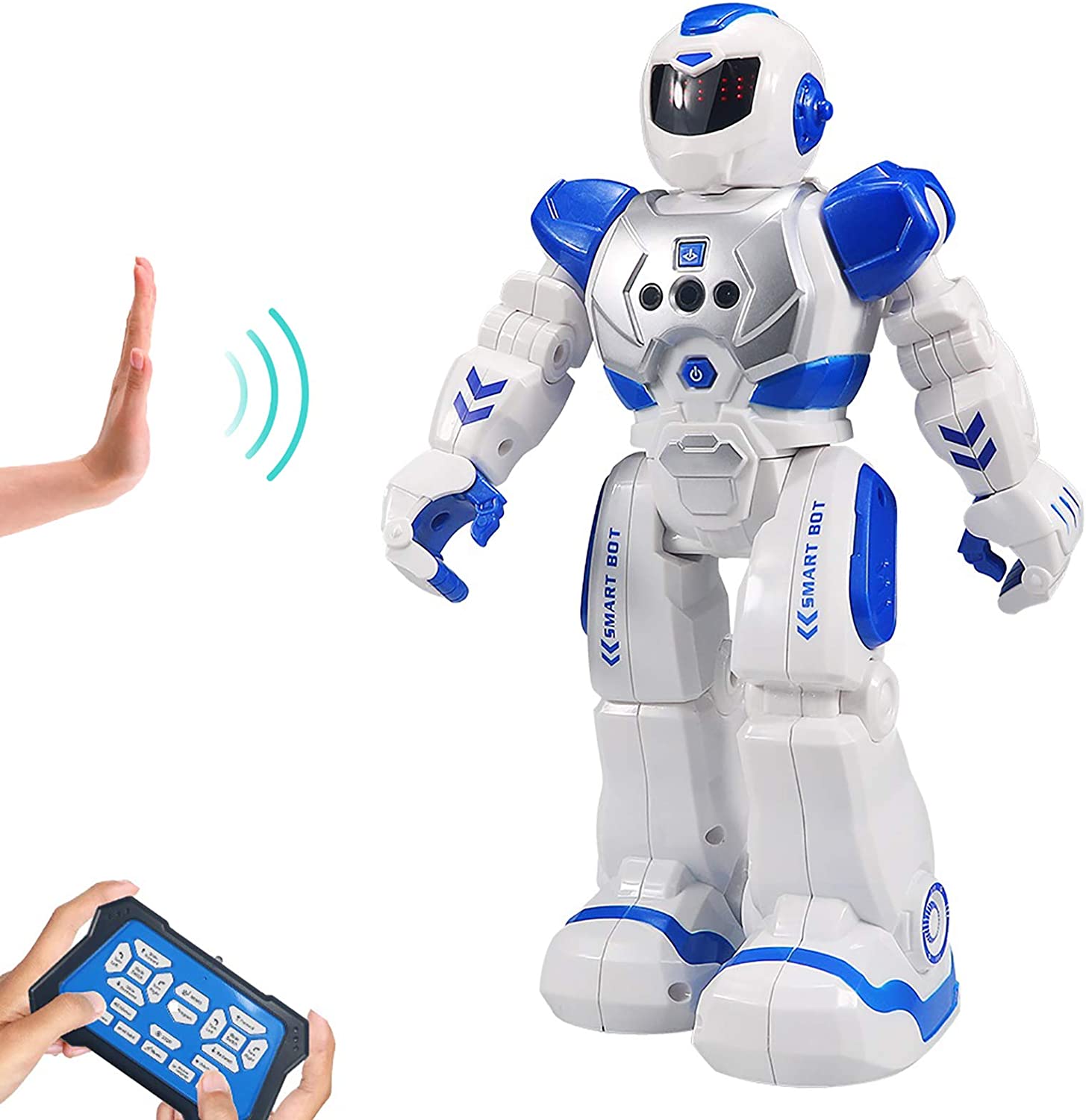 Hot-selling Remote Control Gesture Sensor Smart Dancing Singing Educational Intelligent Toy Robot Kids Chrismas Birthday Gift