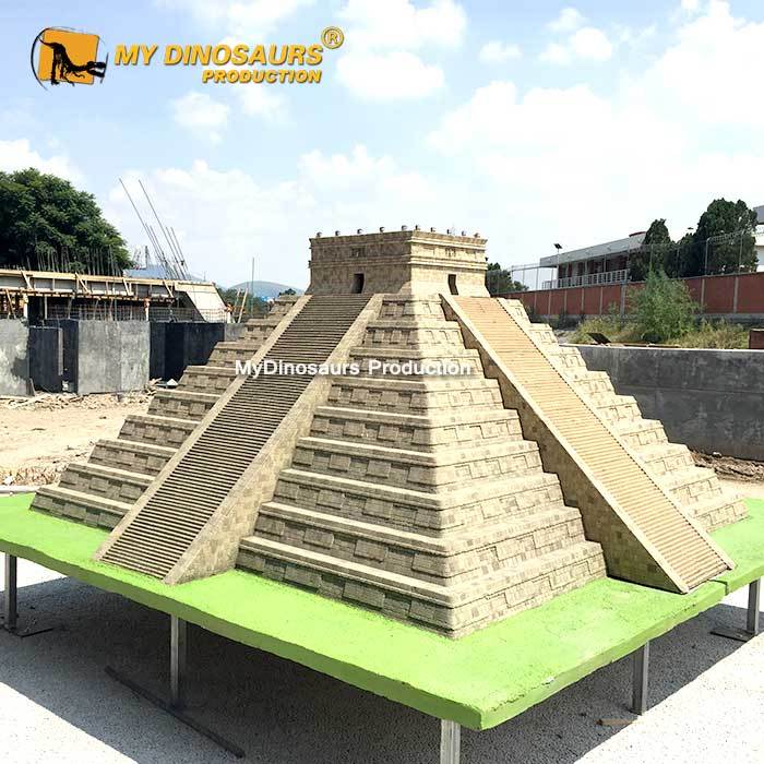 MyDino ML012 Outdoor Theme Park Decoration High Quality Mini Landscape Maya City