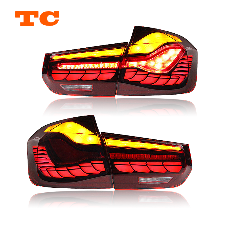 Wholesale Dragon scale Style Led Rear Lamp 2013-2019 M3 320 325i Tail Light Lamp with Sequential Indicator For BMW F30 F80