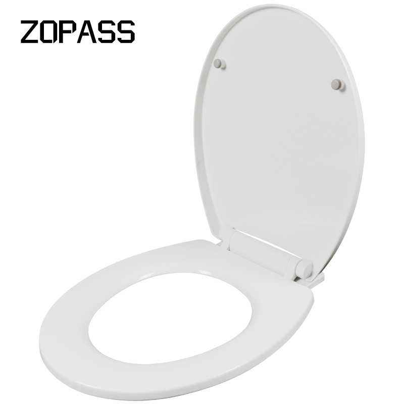 High Quality Wholesale PP Material Wc European Plastic Toilet Seat Cover