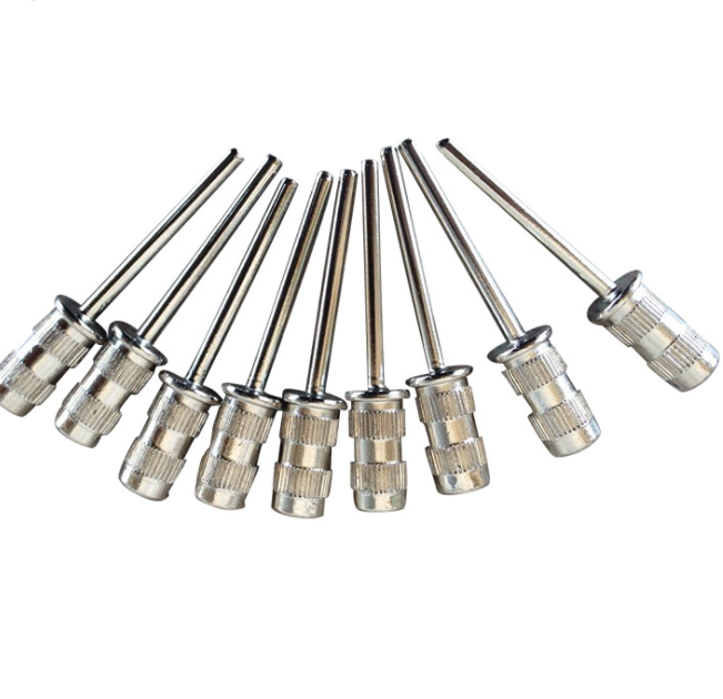 Wholesale Manicure Pedicure Set Nails Tools Silver Stainless Nail Drill Bit Sanding Band Mandrel