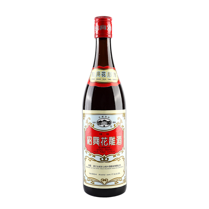 Guyuelongshan shaoxing huadiao вино в возрасте 3 лет приготовления-желтый, винно 640 мл * 12