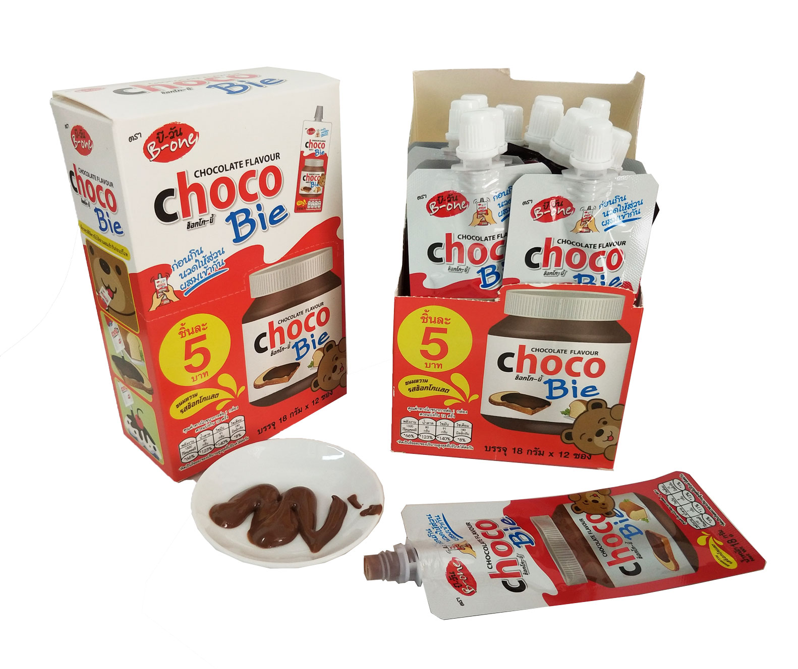 Шоколадный аромат Choco Bie 18 г * 12 штук * 12 коробок
