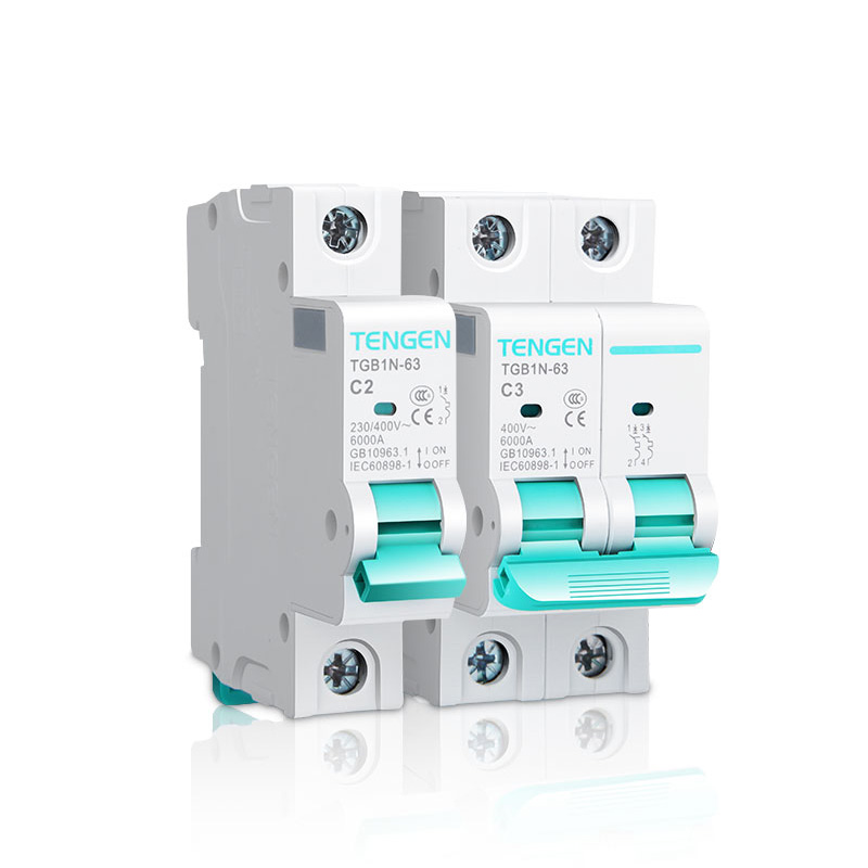 TENGEN Brand air breaker TGB1N-63 1P C25 25A, миниатюрный автоматический выключатель mcb