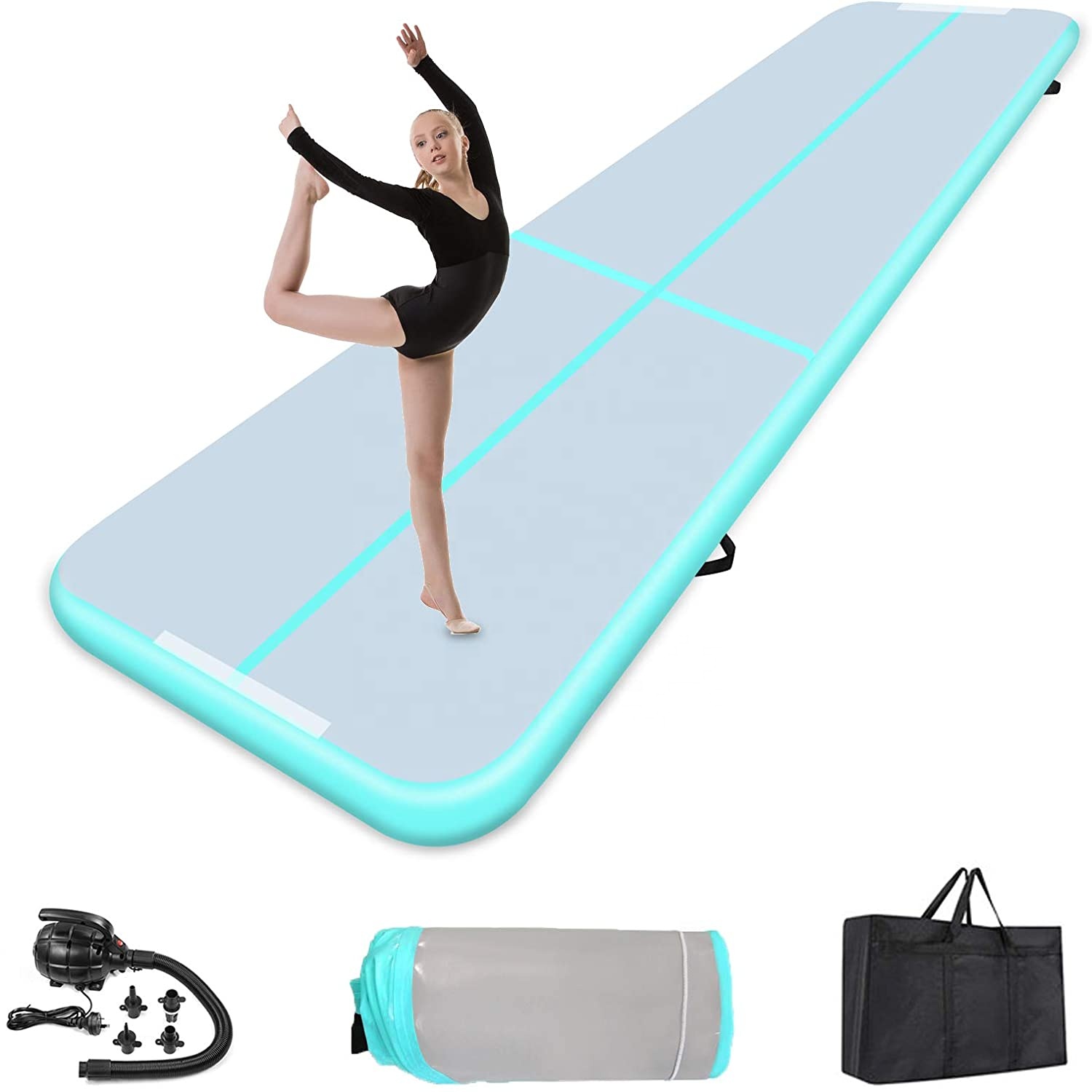3m 5m 6m 8m 10m 12m Inflatable Air Track For Sale in Gymnastics Training set Factory