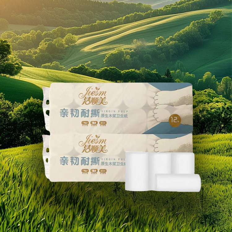 Primary Wood Pulp Fsc Certified Toilet Paper Thick Toilet Paper High Quality 5 Ply Paper Toilet Roll