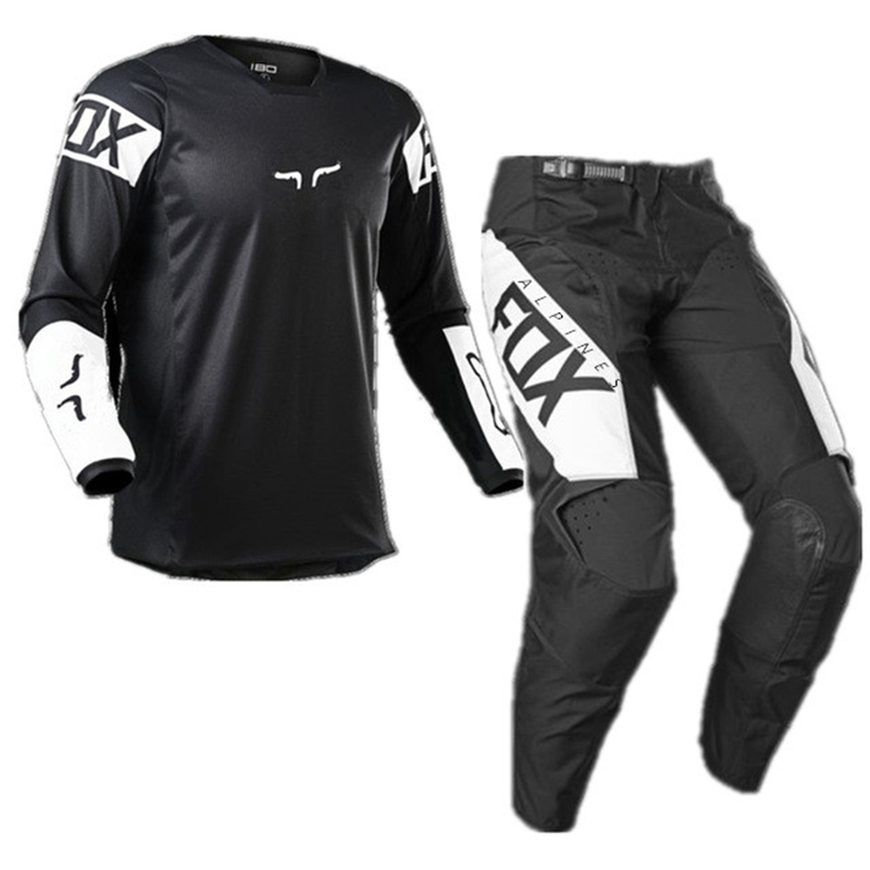 По индивидуальному заказу 2021 гоночный 180 revn мотокроссе костюм Dirtbike Offroad Джерси и штаны для взрослых MX шестерни комплект