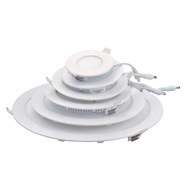 Hot Sell Ultra Thin Directly Super Bright Round Led Ceiling Panel Light for Hotel Meeting Room Office Residential White