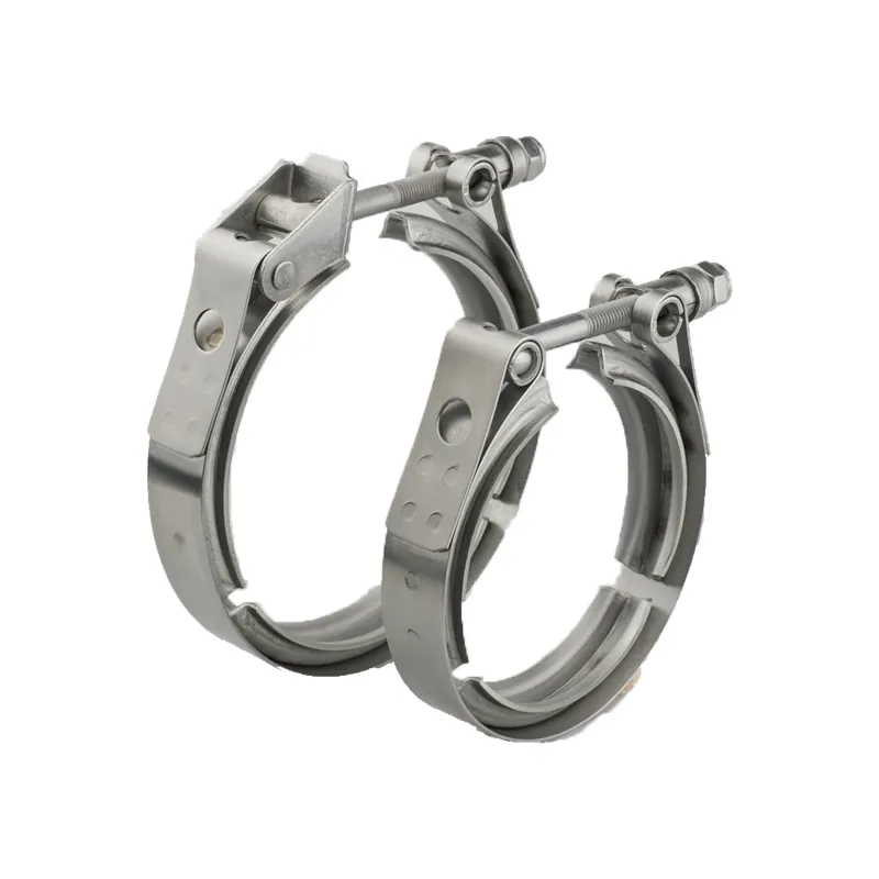 High quality stainless steel v band clamp for turbo system