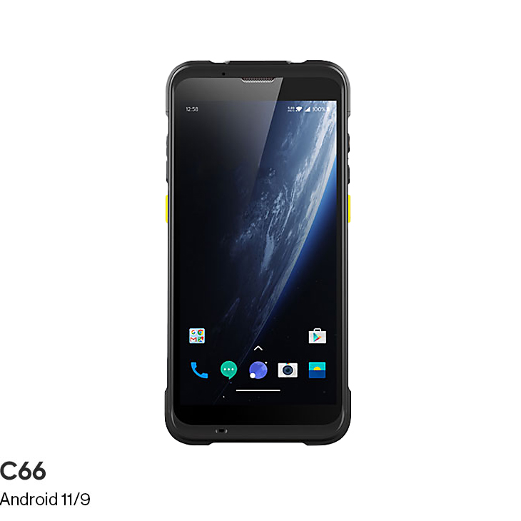 Chainwayc66 мобильный компьютер Прочный android pda портативный компьютер промышленный сканер штрих-кодов беспроводной