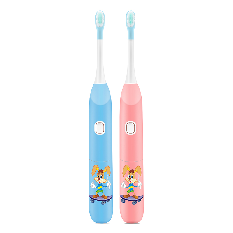Eco Friendly Custom Logo Eletric Replacement Heads Rechargeable Kids Toothbrush