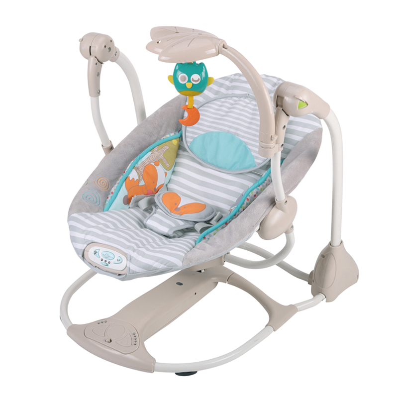 High quality B/O sleeping swing bouncer rocker chair for baby with music