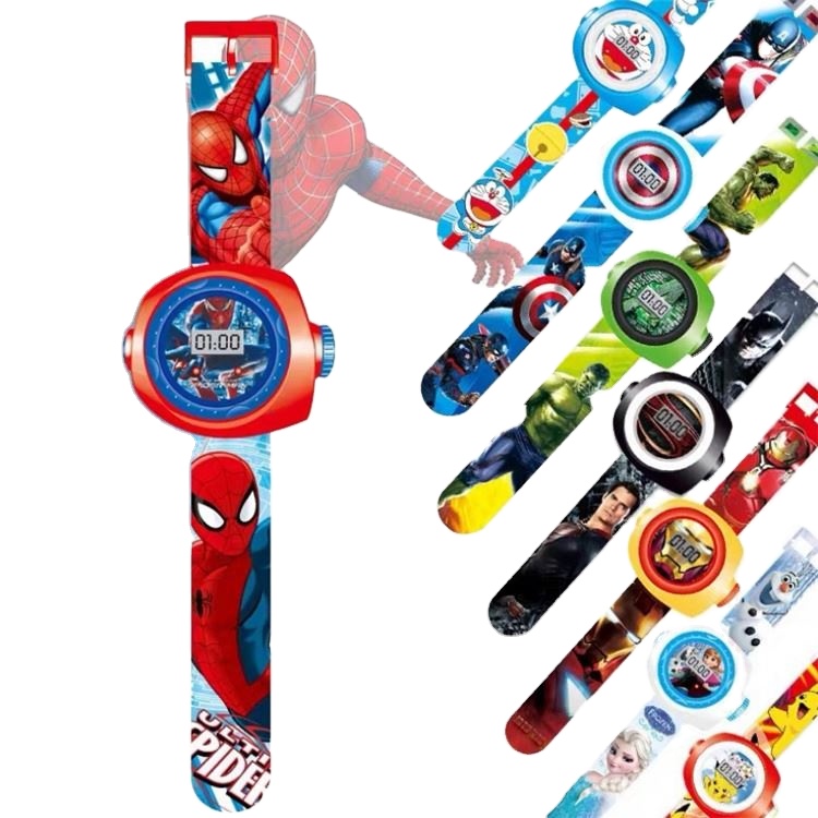 Time Develop Intelligence Learn Dog Everest Anime Figure Patrulla Canina Toy Children Gift Projection Digital Watch