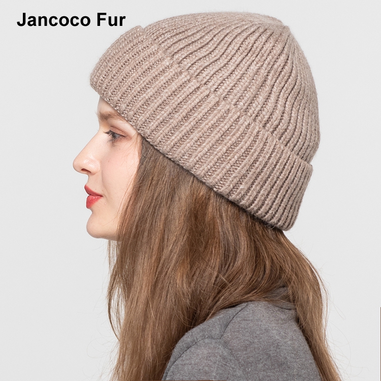 Real Angora Fur Women Beanies Caps High Quality Angora Beret Fashion Hats New Arrival Hats S7627