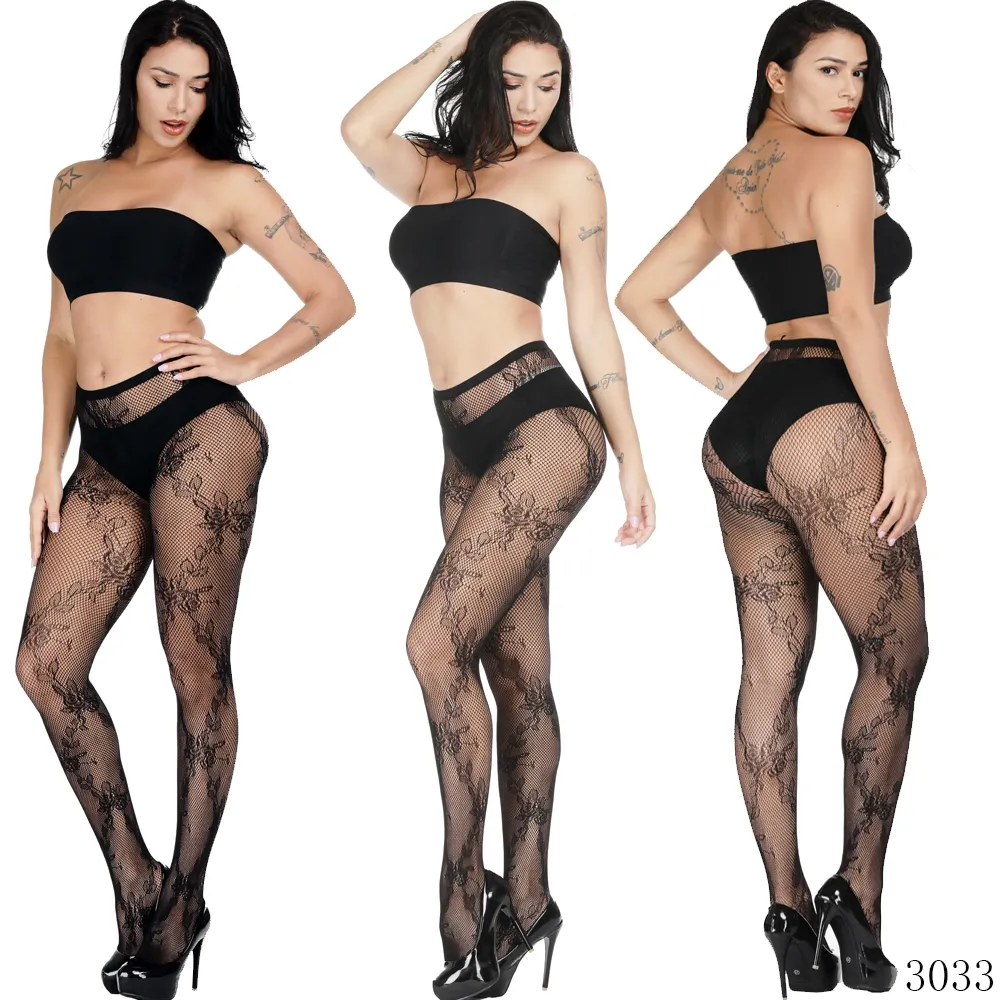 Wholesale night bar club mesh nylon women sexy pantyhose fishnet stockings