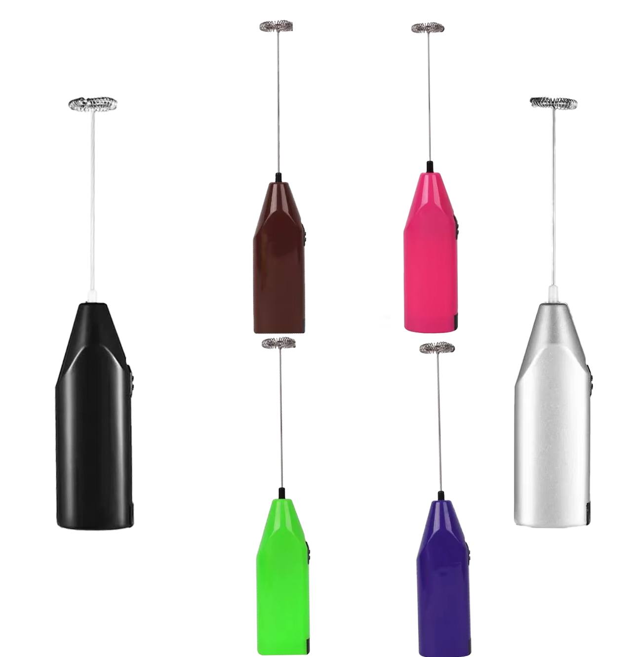 High-Powered Handheld Milk Frother Lattes Whisk Drink Mixer for Coffee Bean Grinders