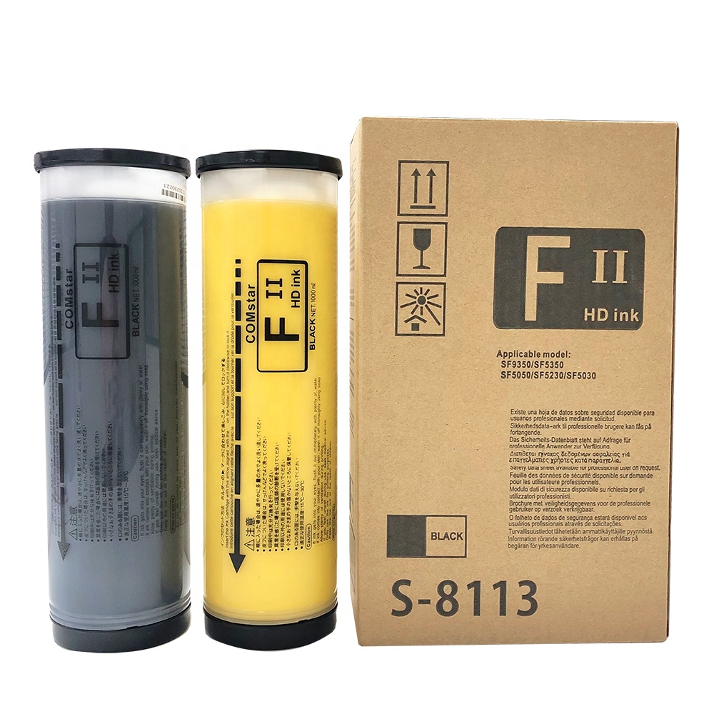 Чернильный S-8113 Comstar FII F Type U UA E совместим с RISO SF 5130 5450 9350 S8113 для рисографических чернил F Type F2 I