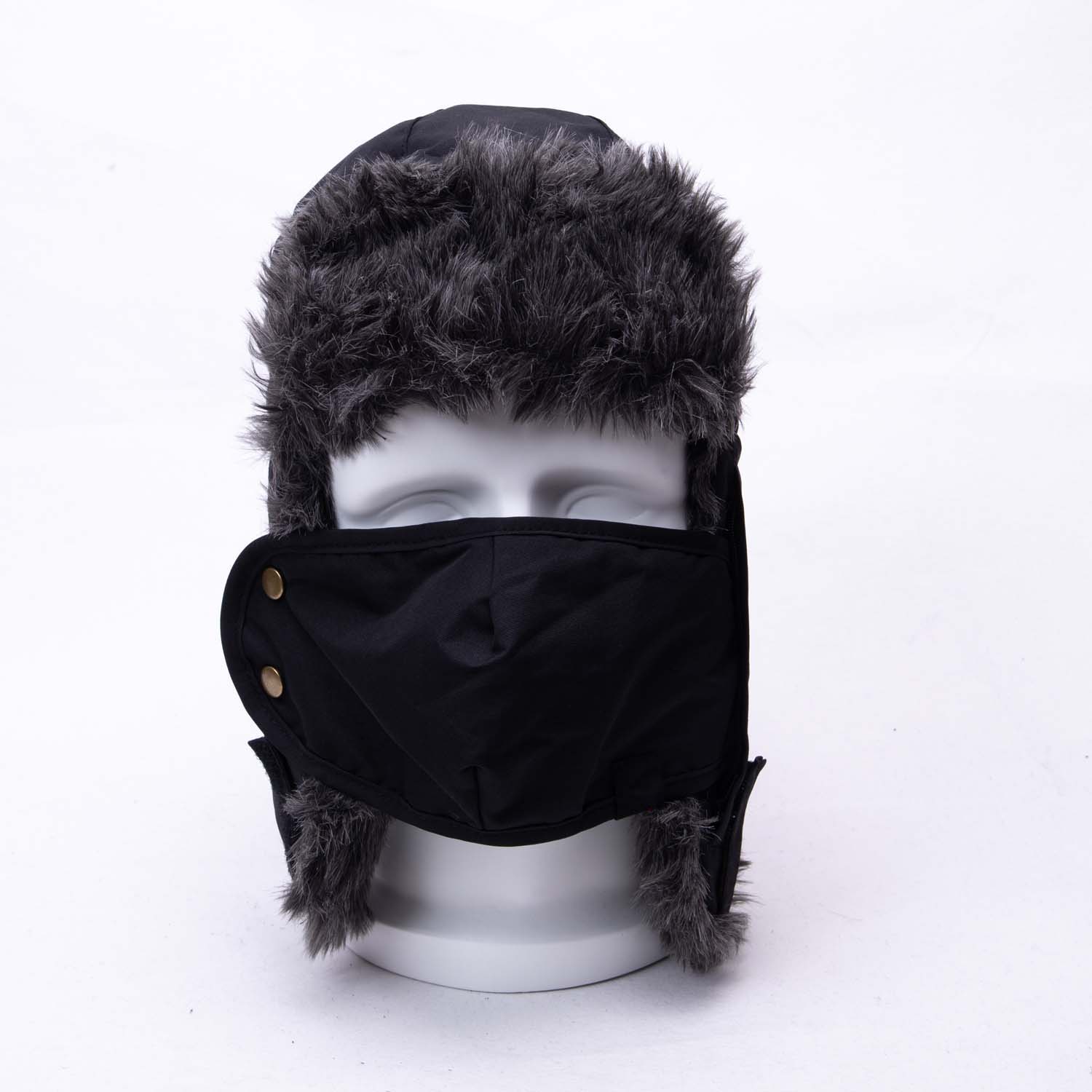 hotsale 2020 Trooper Russian Warm Hat with Ear Flaps, men male Ushanka Bomber Fur Hats