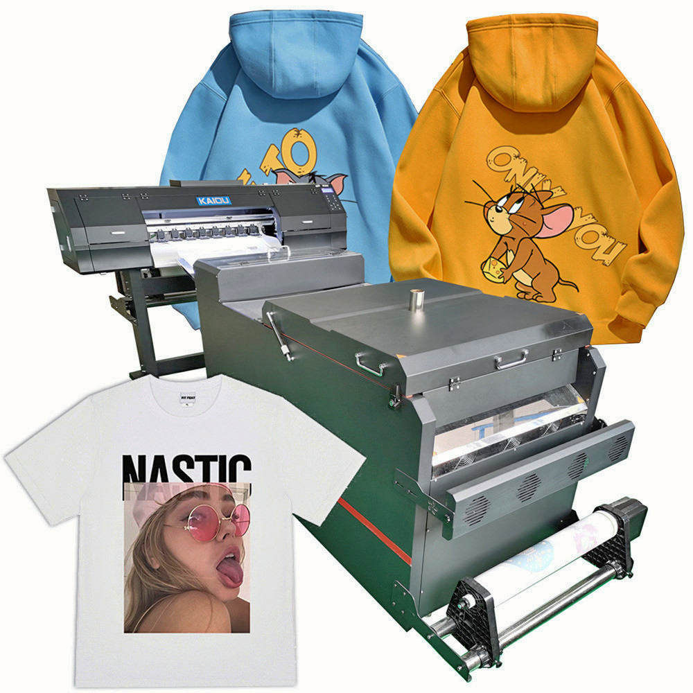 KAIOU inkjet ink t-shirt pet film 4 print heads dtf printer with White ink 24 inch 60cm with 4720 DX5