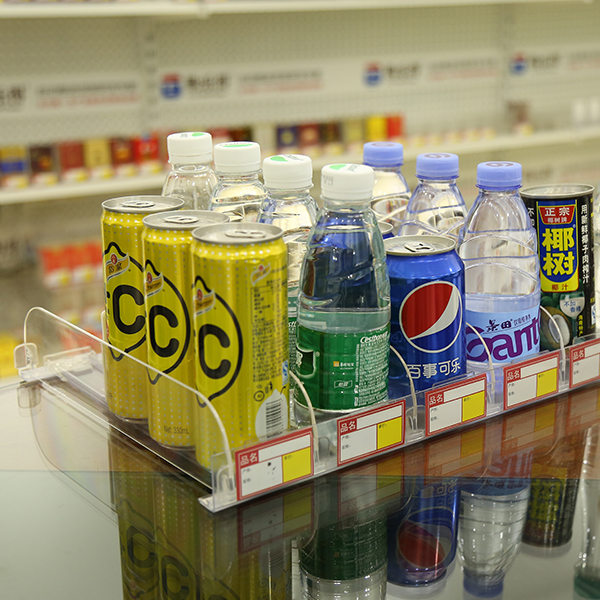 New Style Beverage Drink Bottle Shelf Pusher With High Quality
