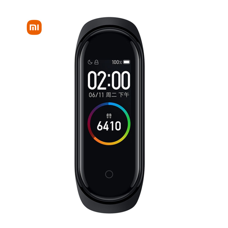 Оригинальный Смарт-браслет Xiaomi Mi 4 NFC цветной экран AMOLED 0,95 дюйма водонепроницаемый смарт-браслет 5 атм