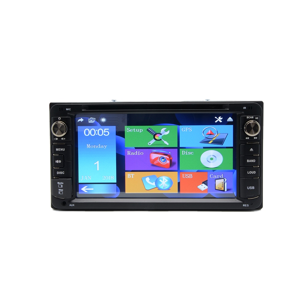 7 Inch 2 Din Touch Screen WinCE6 Car DVD Player FM Autoradio Car Radio For TOYOTA Universal