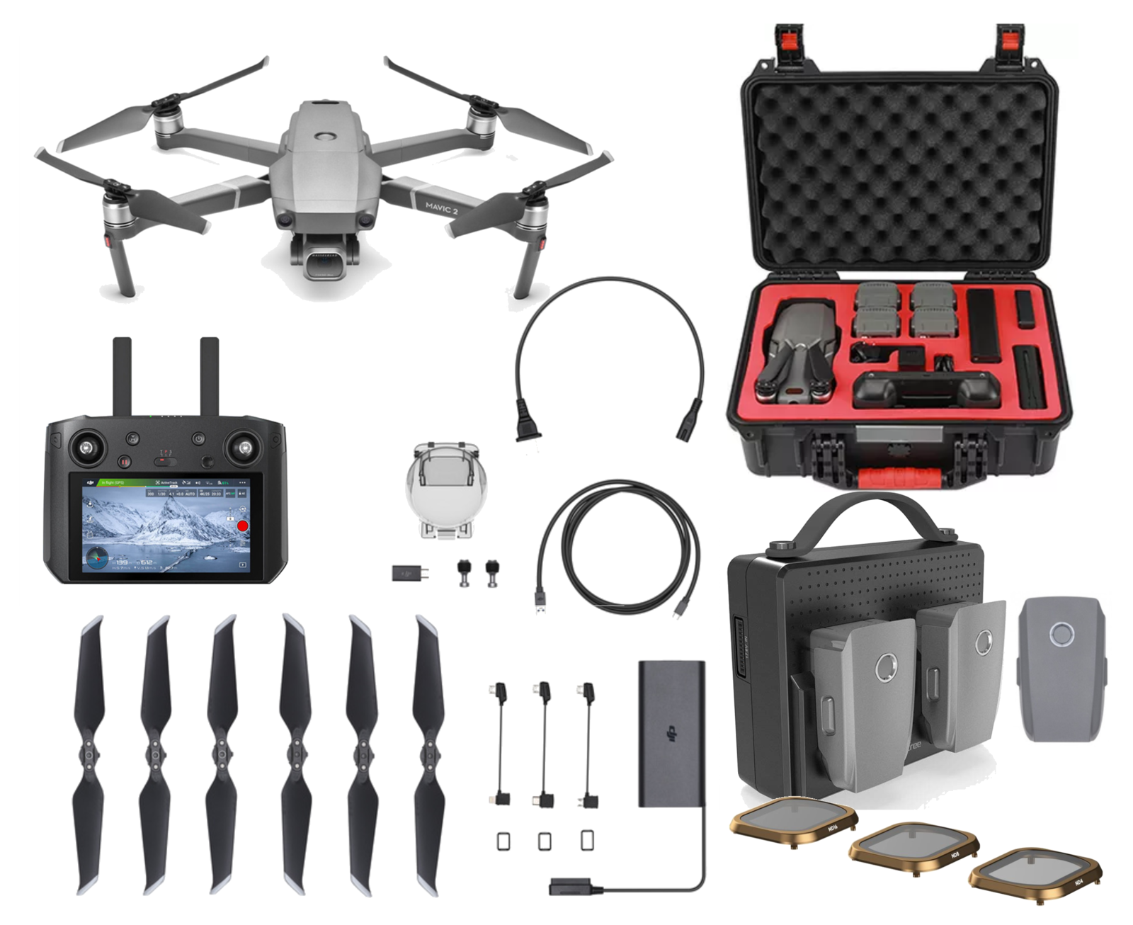 Дешевый и абсолютно новый для MAVIC 2 PRO с умным контроллером, набор для начинающих