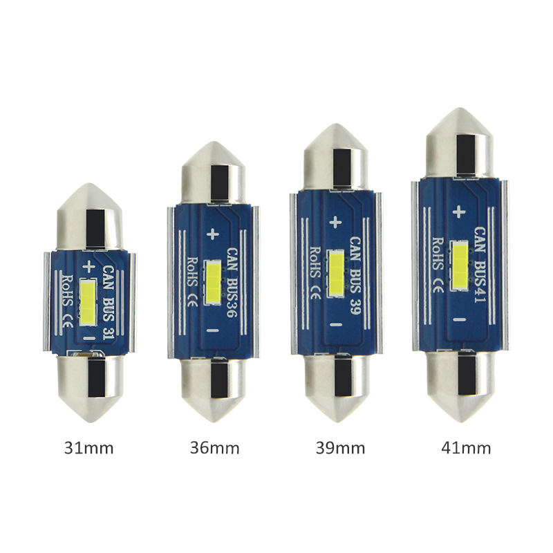 Новый стиль, суперъяркая светодиодная гирлянда 1 smd 1860, 31 мм, 36 мм, 39 мм, 41 мм, светодиодная гирлянда canbus, белая, 12 В, 24 В, лампы для автомобиля
