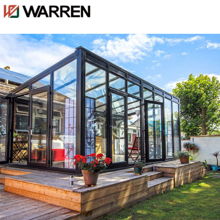 Warren 12ft x 16ft моторизованная алюминиевая беседка стеклянная беседка для балкона солярия