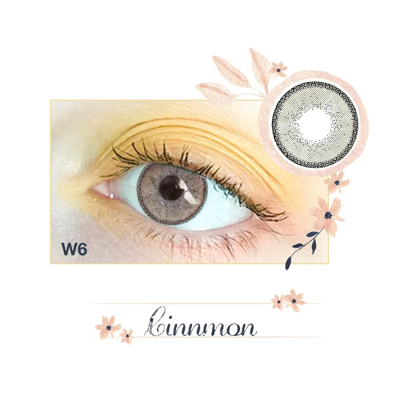 Freshlady contact lens wholesale Clouds collection Cinnamon colored contact famous contact lenses soft hot selling good quality