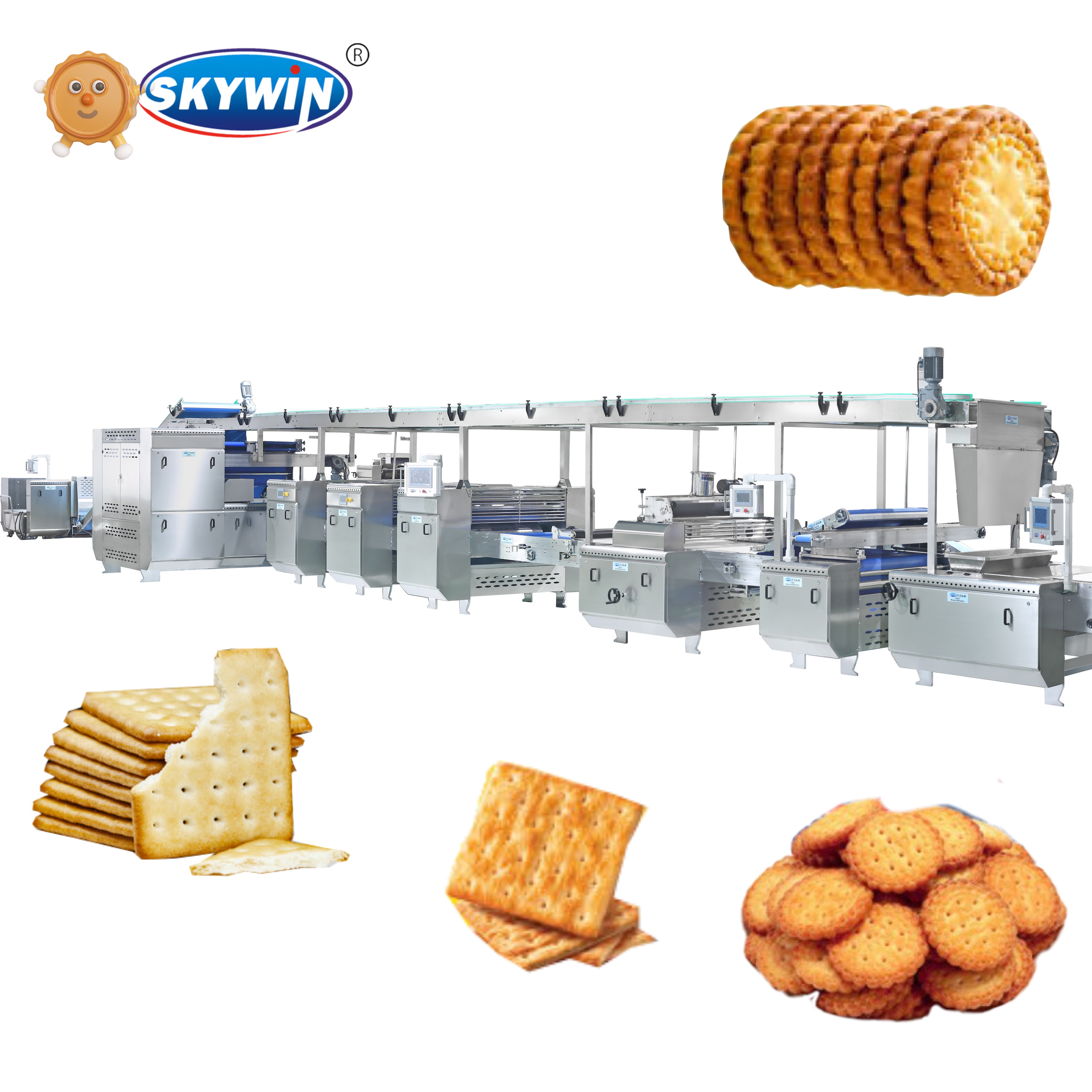 Other Snack Machines Hard Biscuit Production Line Automatic Biscuit Machine Maker