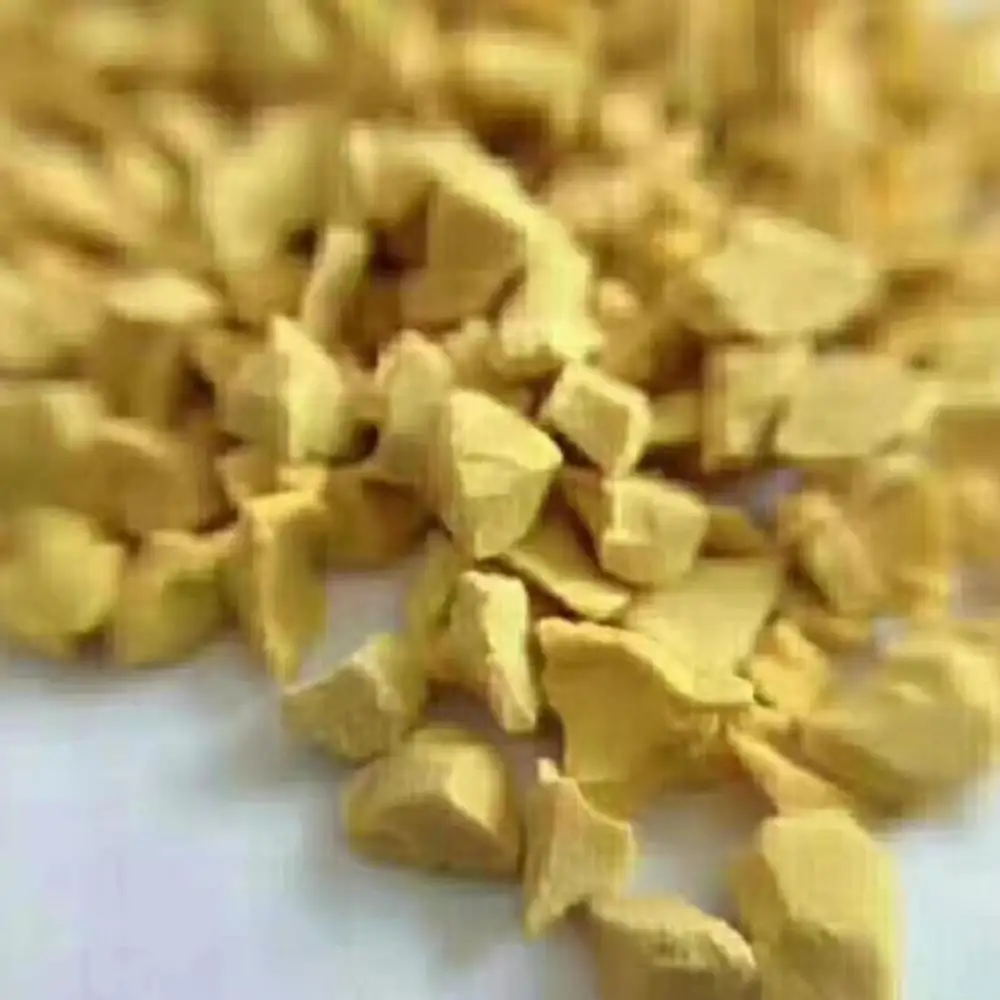 Yellow Rubber Granules for playground Runway EPDM rubber granules