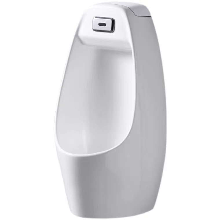 Hot sale China GUA Ceramic sensor flush WC Wall Hung Saving Water Fashionable Urinal For Male Or Kid