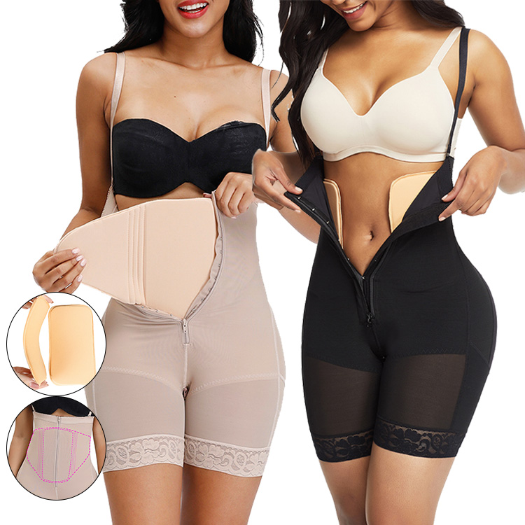 Dropshippin обслуживания прооперировали сжатия плата Full Body Shaper пластика управление фитнес сжатия доска abdomianl Корректирующее белье