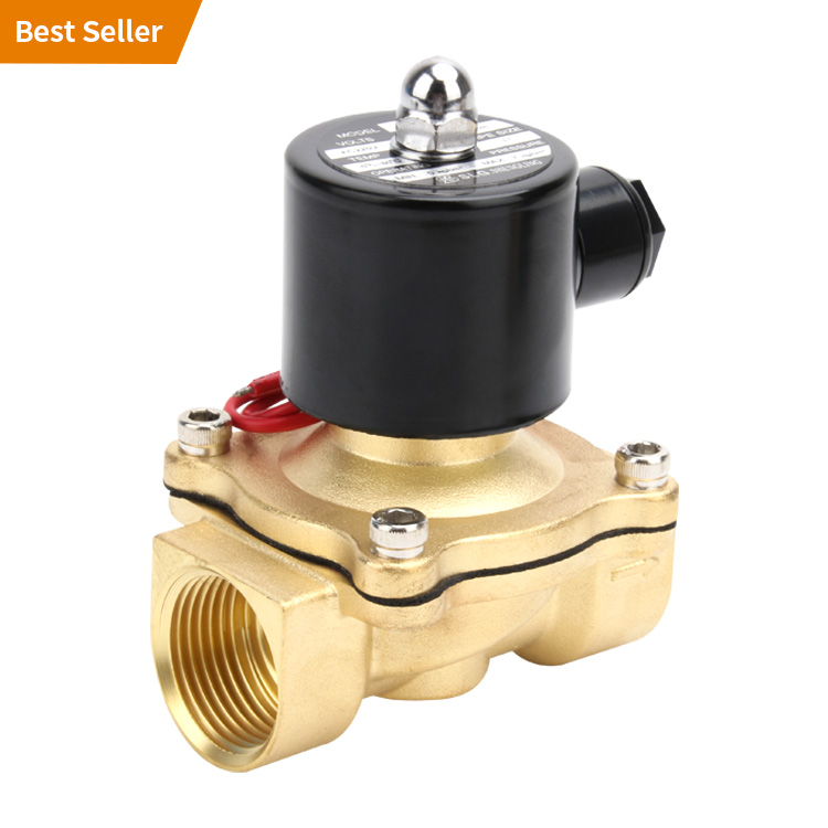 Водяной электромагнитный клапан 2w025 / 030 / 040 / 150 / 160 / 200 / 250 DC24 V / AC220 V по низкой цене