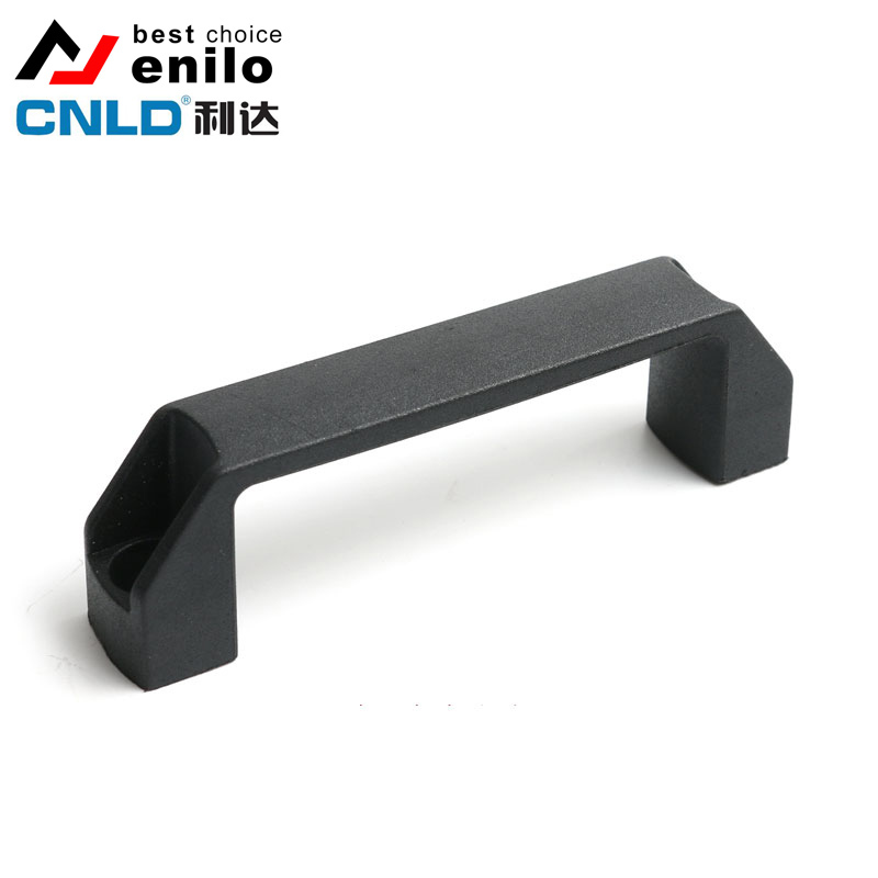 LIDA LS522 matt black Plastic Nylon Pull Handle for window interior door 120mm Wholesale Furniture Handle