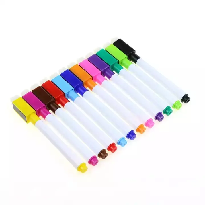 2022 Hot Selling Best Whiteboard Marker Pen Erasable Whiteboard Pens with Mini Magnetic Attached to The Whiteboard Marker