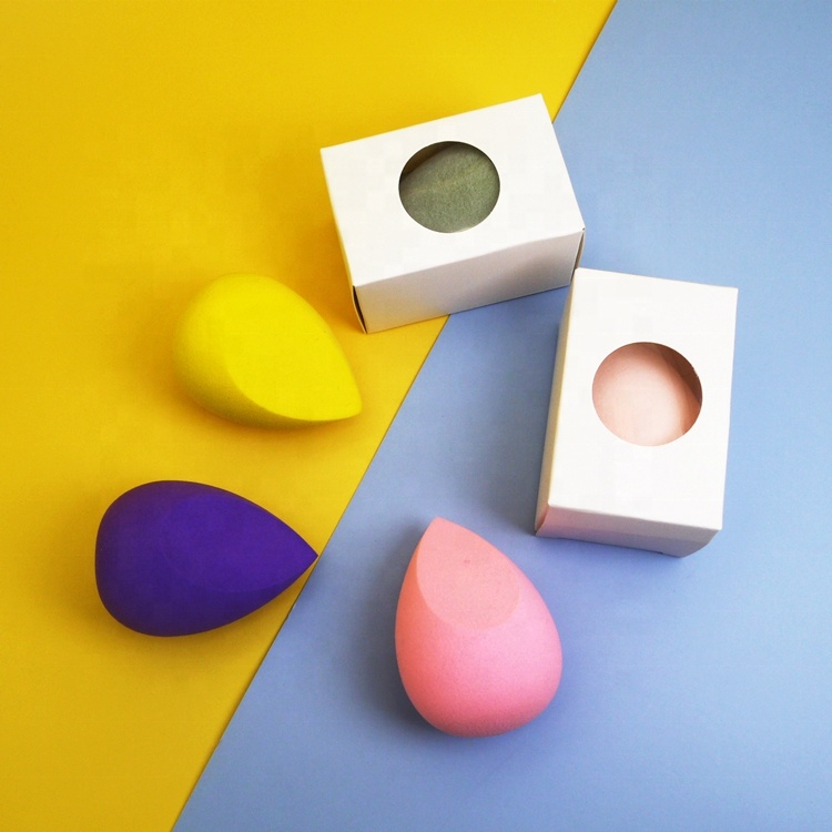 Latex Free Different Shape Makeup Sponge Blender Puff Cosmetic Washable Makeup Sponge Puff For Foundation