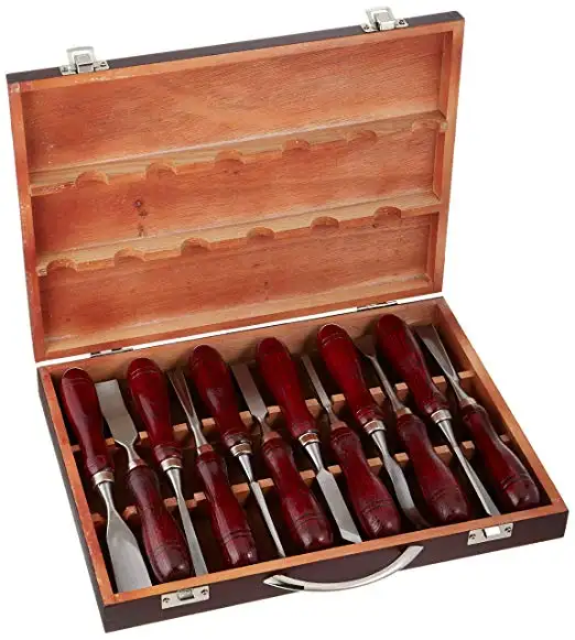 12 pcs Wood carving chisel set woodworking carving wood carving hand tool