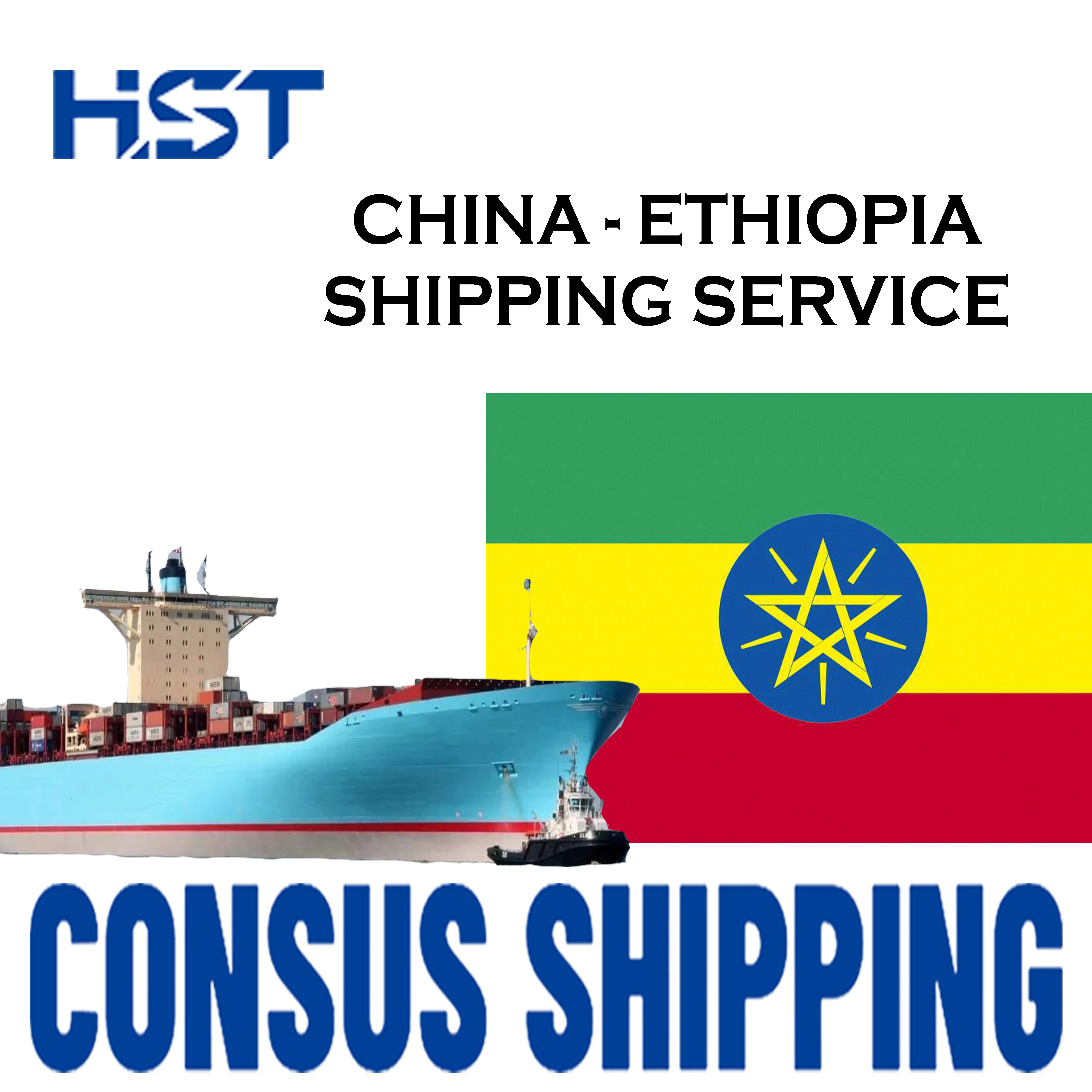 Professional sea/air shipping container from China to Ethiopia fcl/lcl freight forward port Assab Massawa ADD